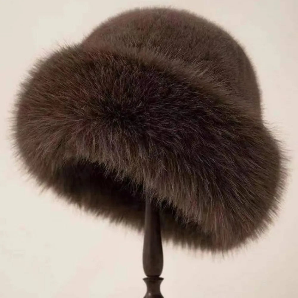 Soft Fluffy Cold Weather Hat