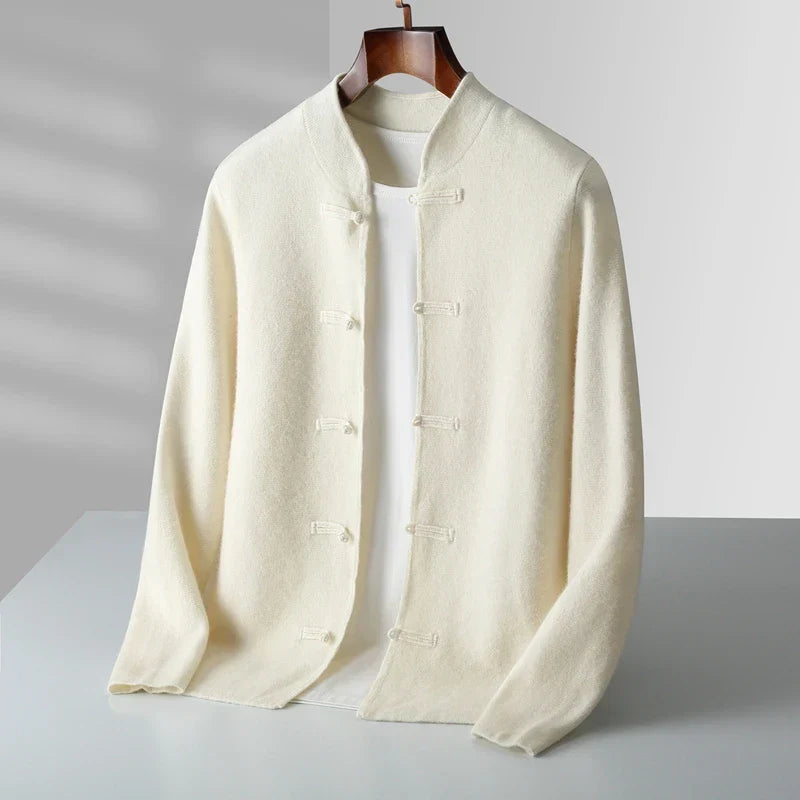 Mandarin Collar Cardigan