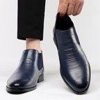 Men's Patent Ankle Boots
