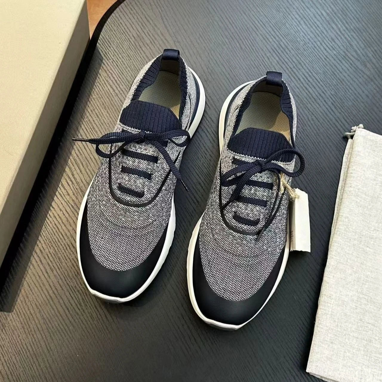 Men's Slip-On Knit Sneakers