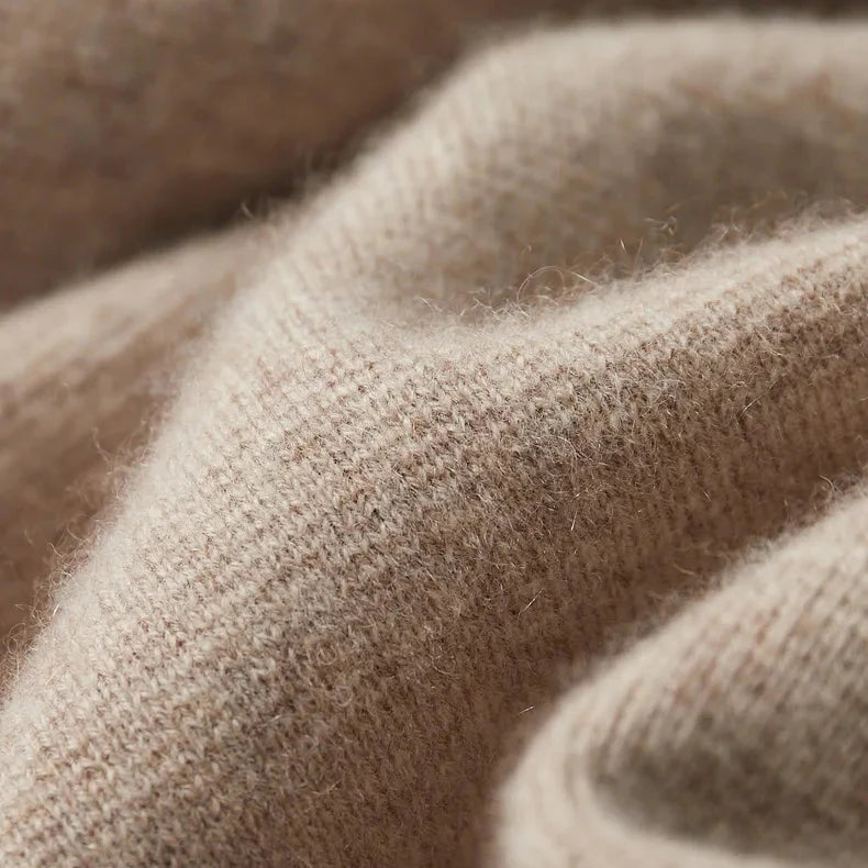 Cashmere Zip Cardigan Jacket