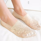 Breathable Floral Lace Socks