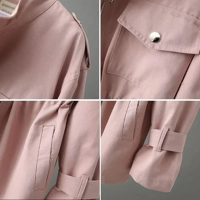 Mid Length Trench Coat