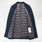 Luxury Hooded Down Parka Coat