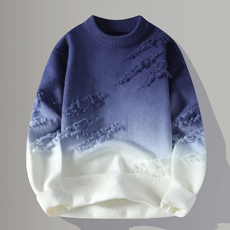 Classic O-Neck Knit Sweater