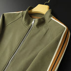 Stand-Collar Casual Sports Suit