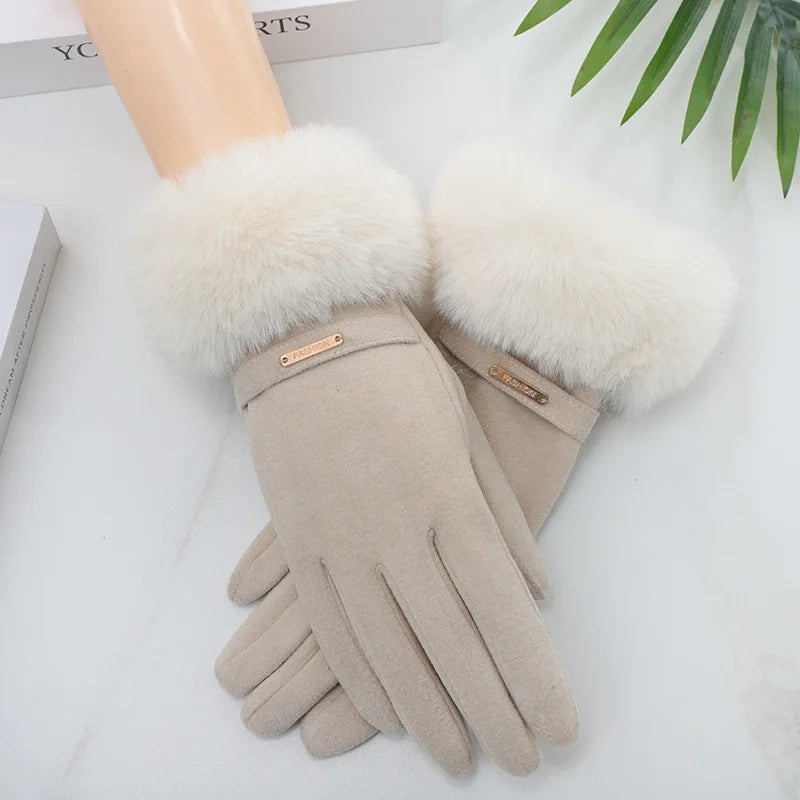 Luxury Plush Touchscreen Gloves