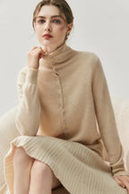 Fluffy Knit Sweater Coat