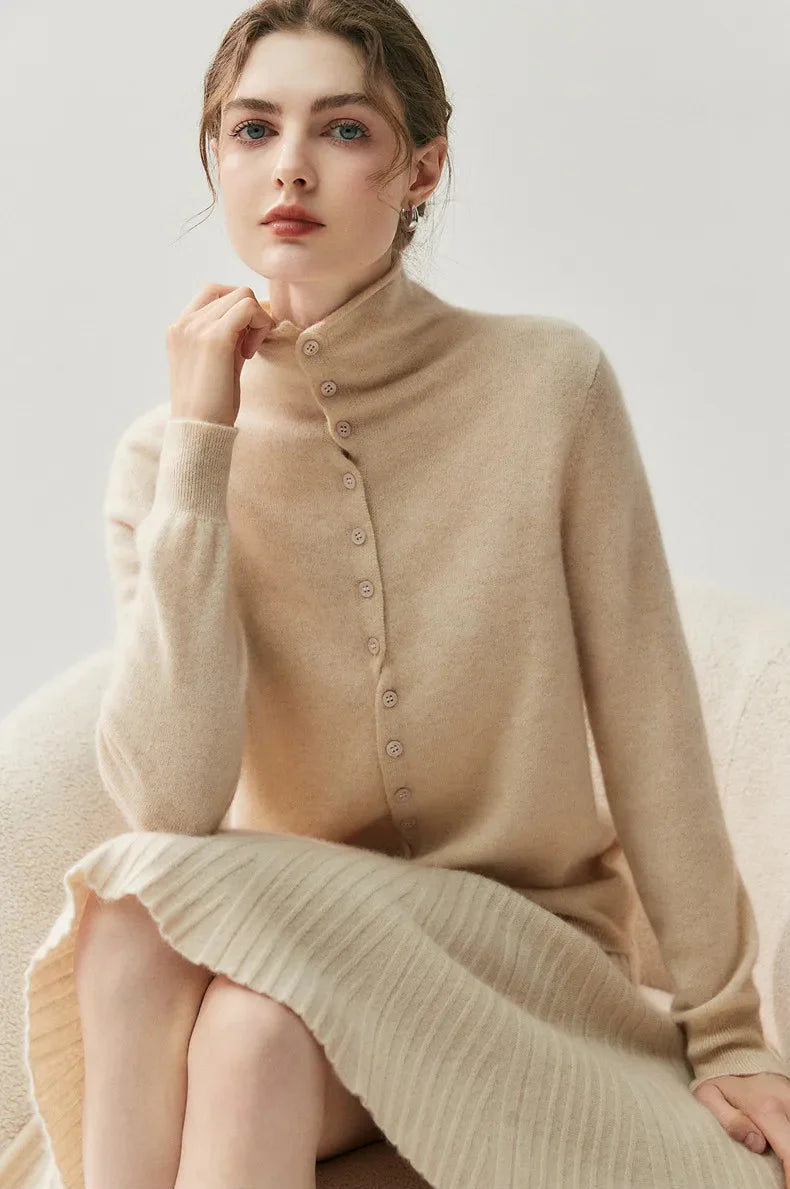 Fluffy Knit Sweater Coat