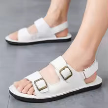 Men's Convertible Leather Sandals