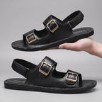 Men's Convertible Leather Sandals