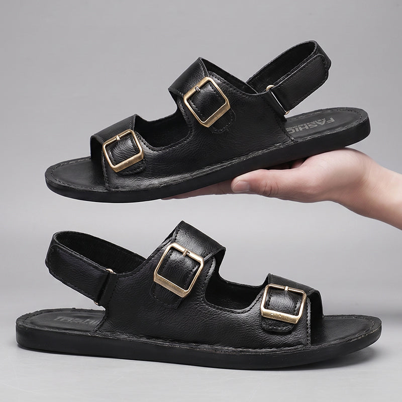 Men's Convertible Leather Sandals