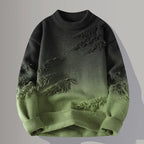 Classic O-Neck Knit Sweater