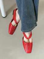 Slip-On Wedge Slippers