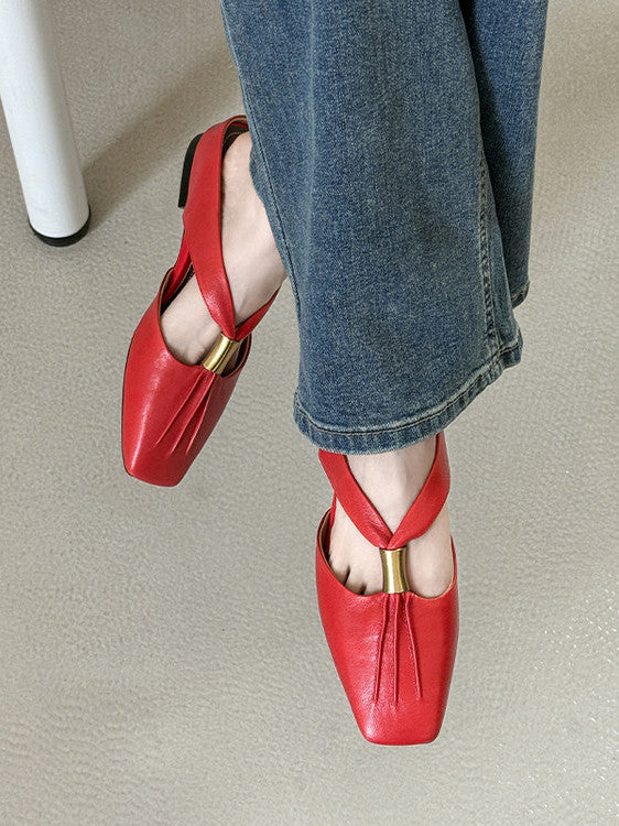 Slip-On Wedge Slippers