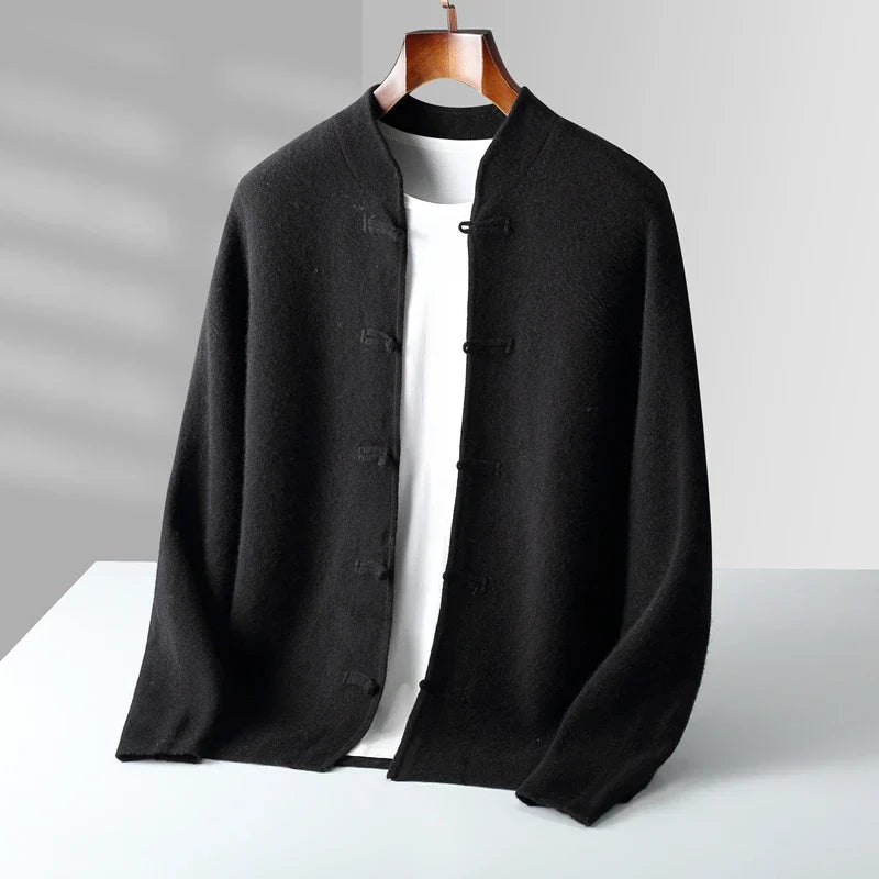 Mandarin Collar Cardigan