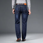 Casual Straight Stretch Jeans