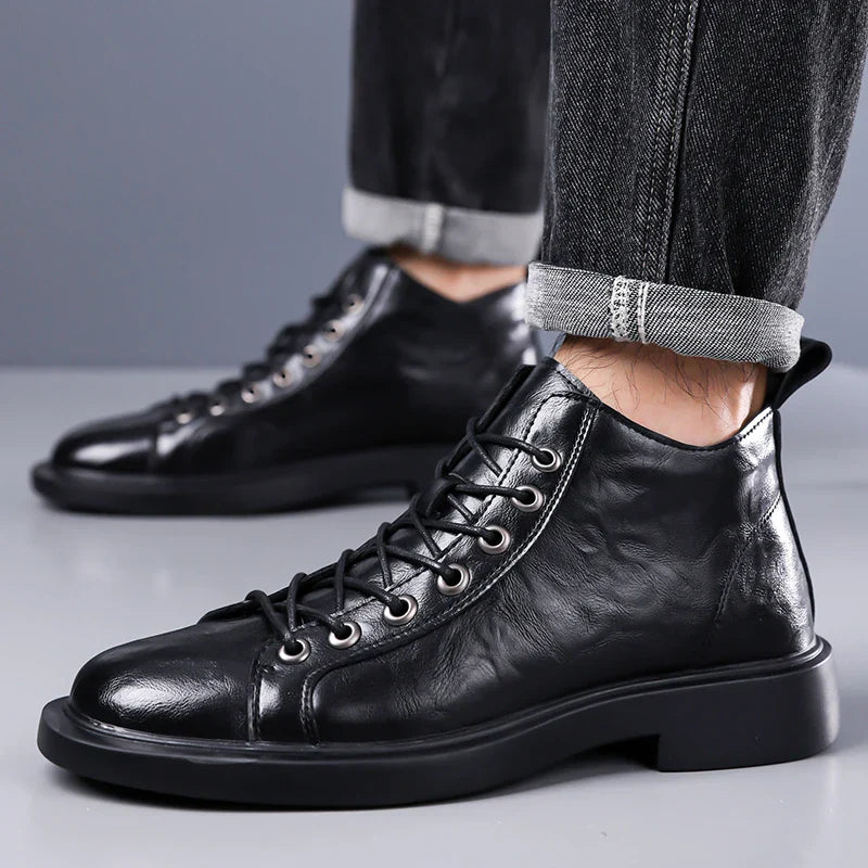 Handmade Leather Casual Boots