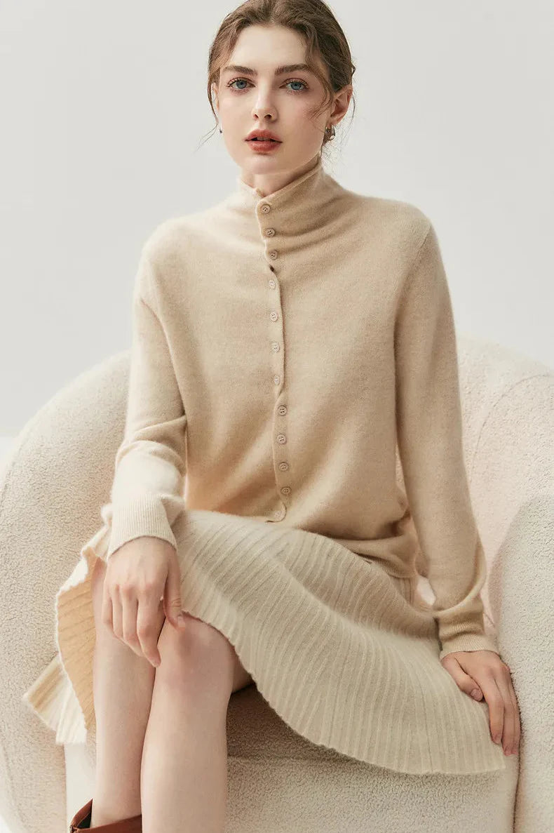 Fluffy Knit Sweater Coat