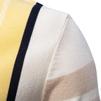 Marzio Contrast Knit Polo