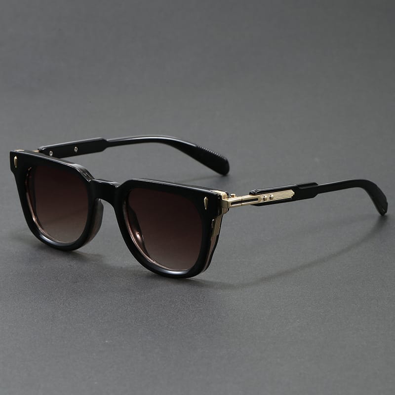 Rivet Square Punk Sunglasses