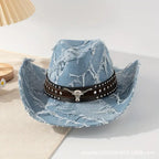 Rangler Denim Distressed Hat