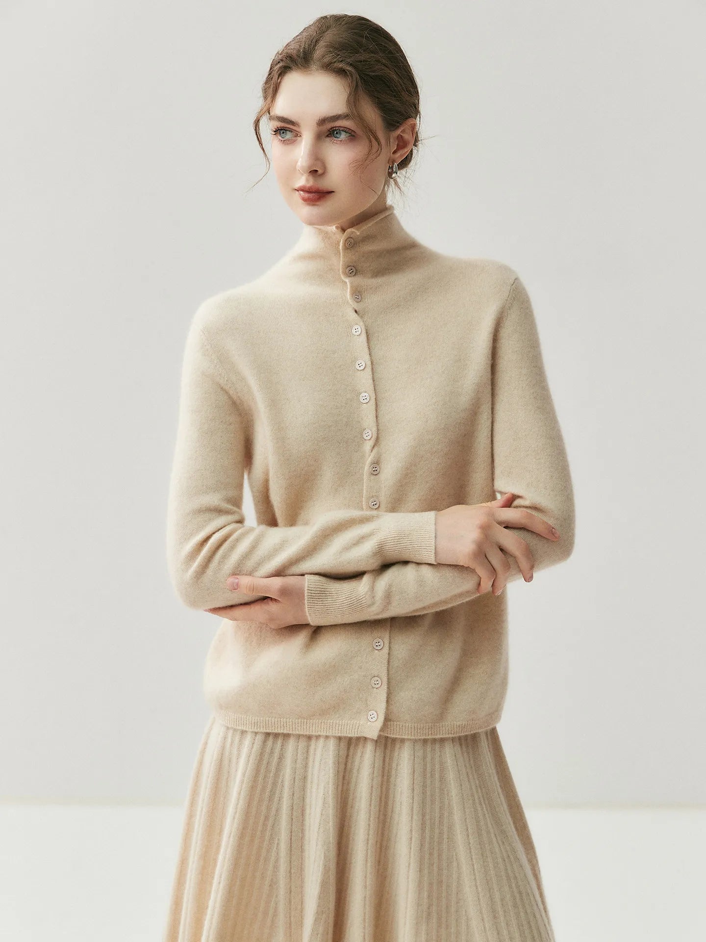 Fluffy Knit Sweater Coat