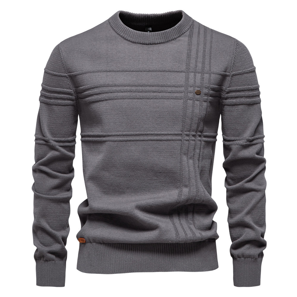 Men's Textured Sweater