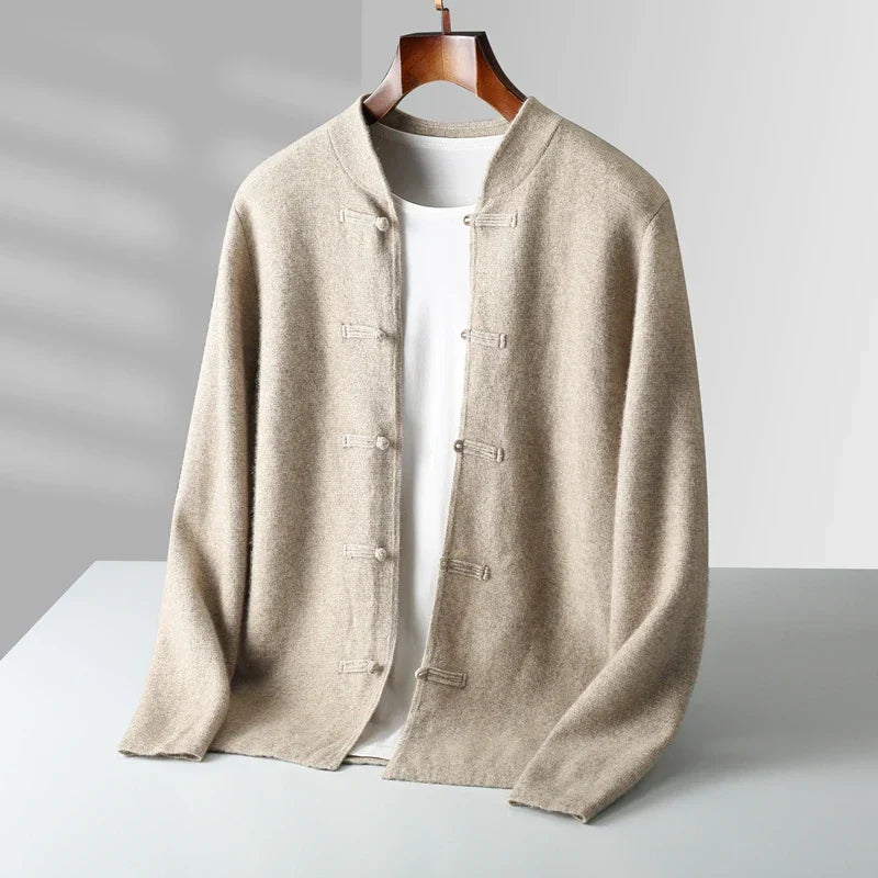 Mandarin Collar Cardigan