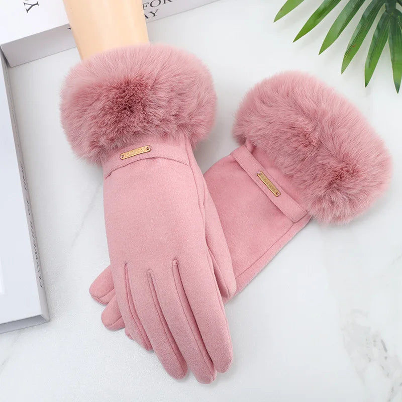 Luxury Plush Touchscreen Gloves