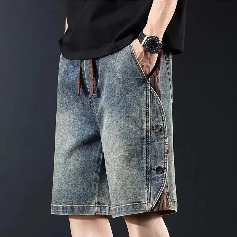 Men's Baggy Denim Jorts