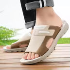 Block Slip-On Summer Sandals