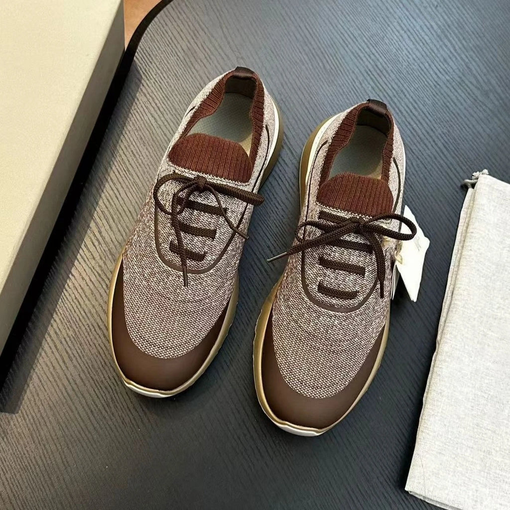 Men's Slip-On Knit Sneakers