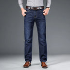 Casual Straight Stretch Jeans