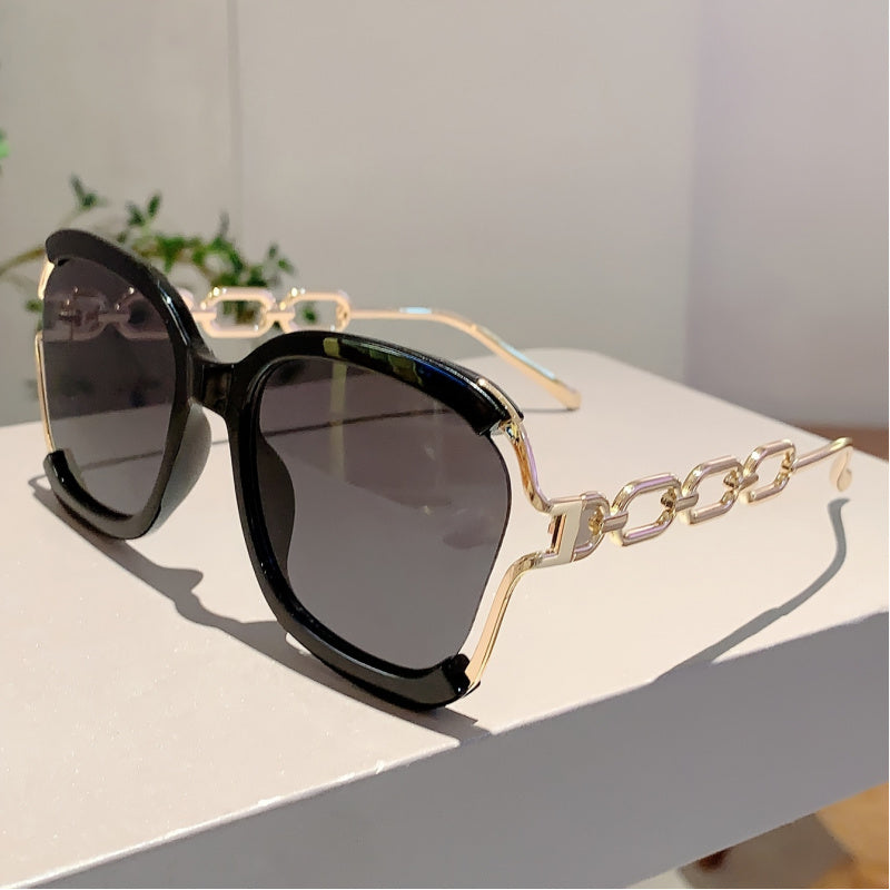 Pearl Chain Gradient Sunglasses