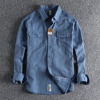Cotton Cargo Shirt Jacket
