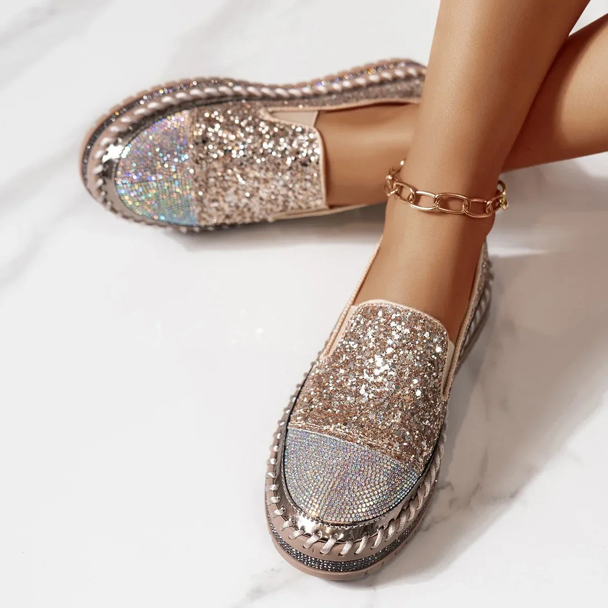 Starlight Glam Loafers