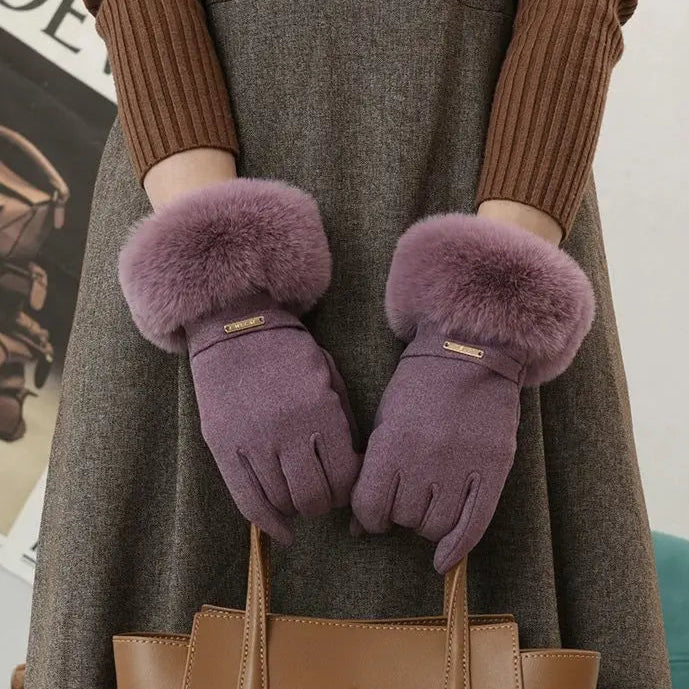 Luxury Plush Touchscreen Gloves