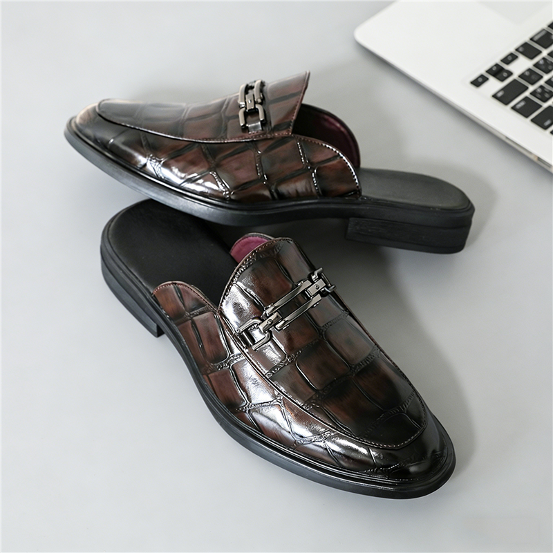 Casual Metal Mules Loafers