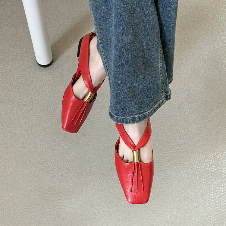 Slip-On Wedge Slippers