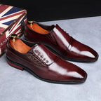 Leather Business Oxford Shoes