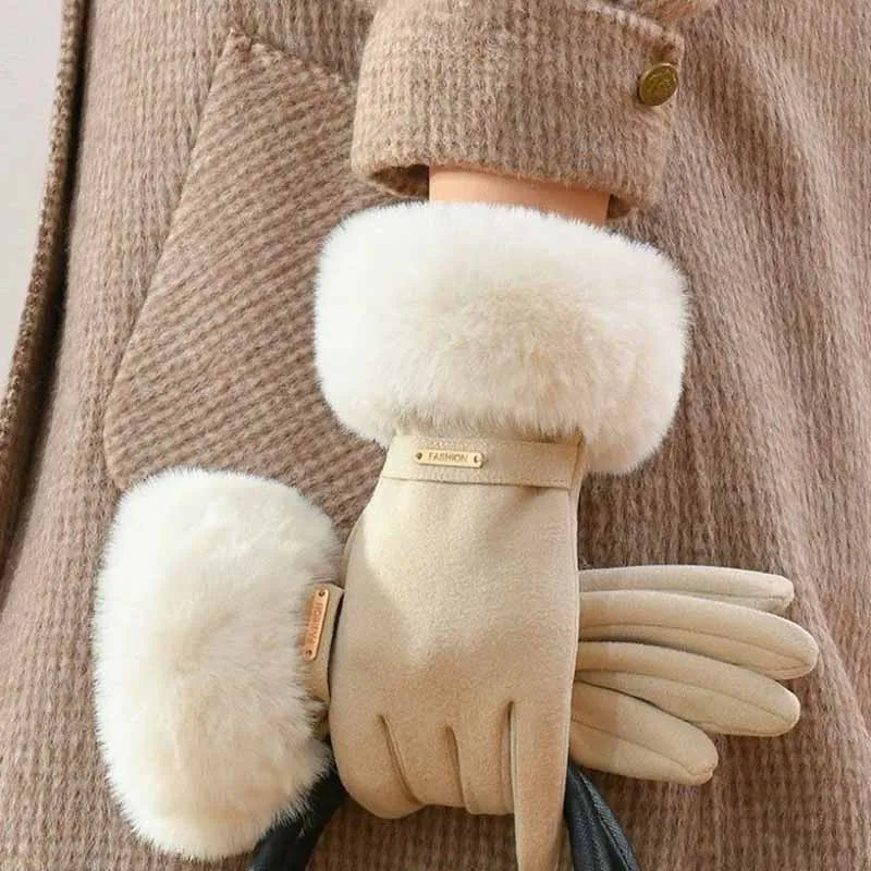 Luxury Plush Touchscreen Gloves