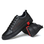 Plaid Panel Casual Sneakers