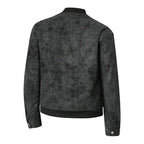 Suede Leather Biker Jacket