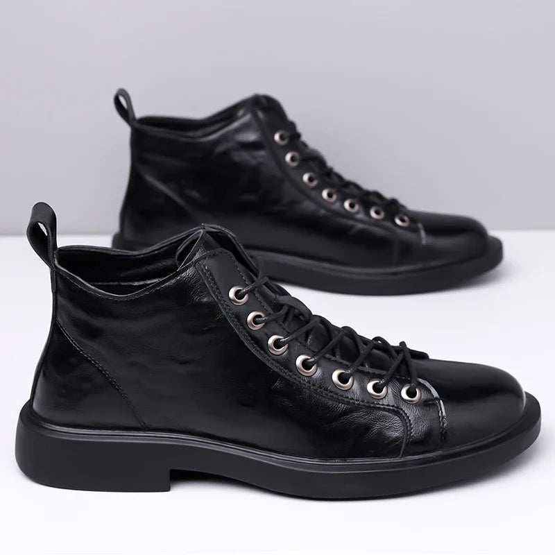 Handmade Leather Casual Boots