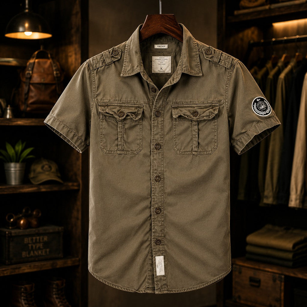 Short Sleeve Camo Shirt