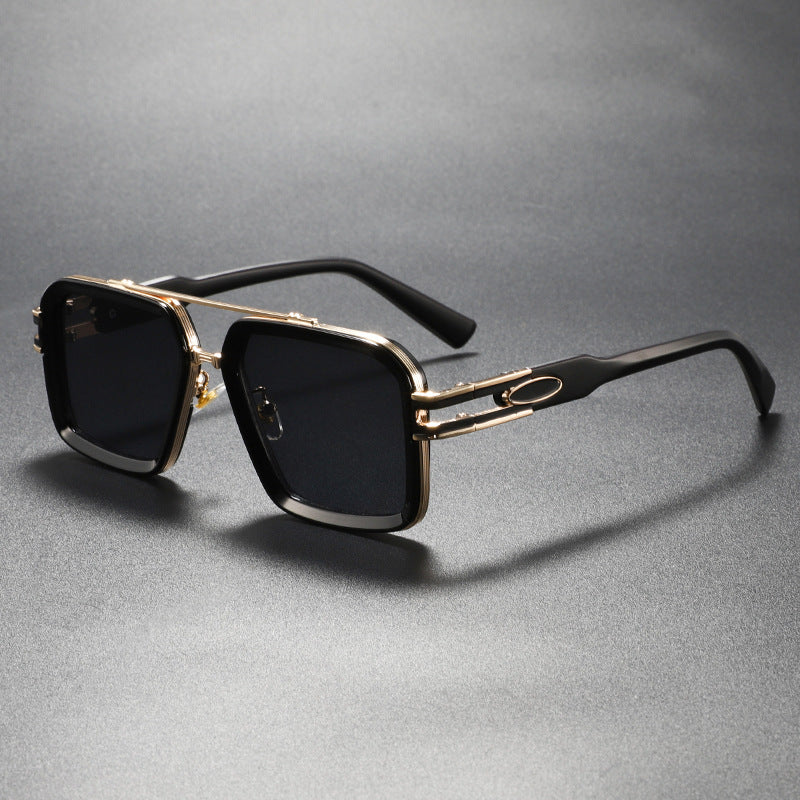 Double Beam Retro Sunglasses