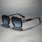 Double Beam Retro Sunglasses