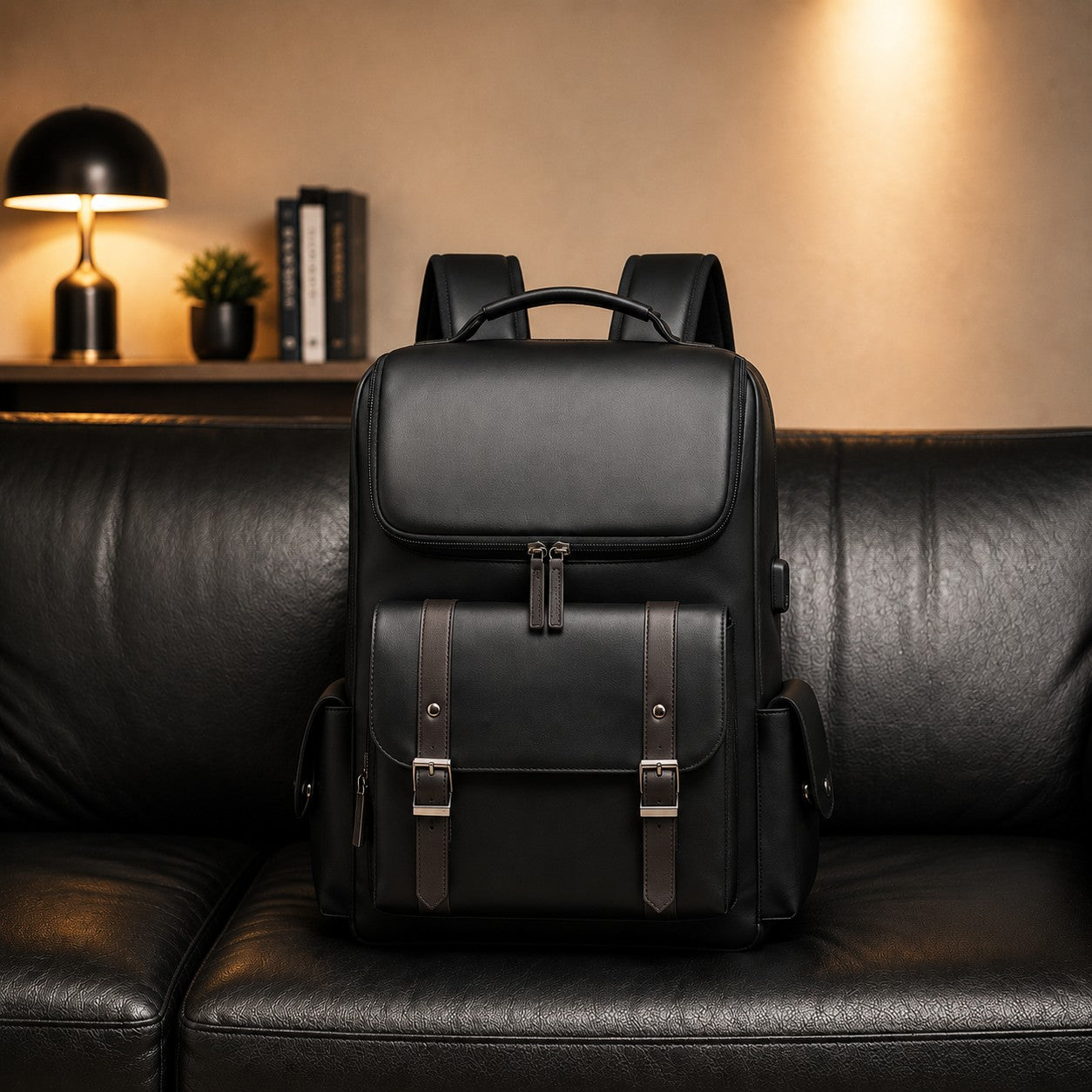 Retro British Style Backpack