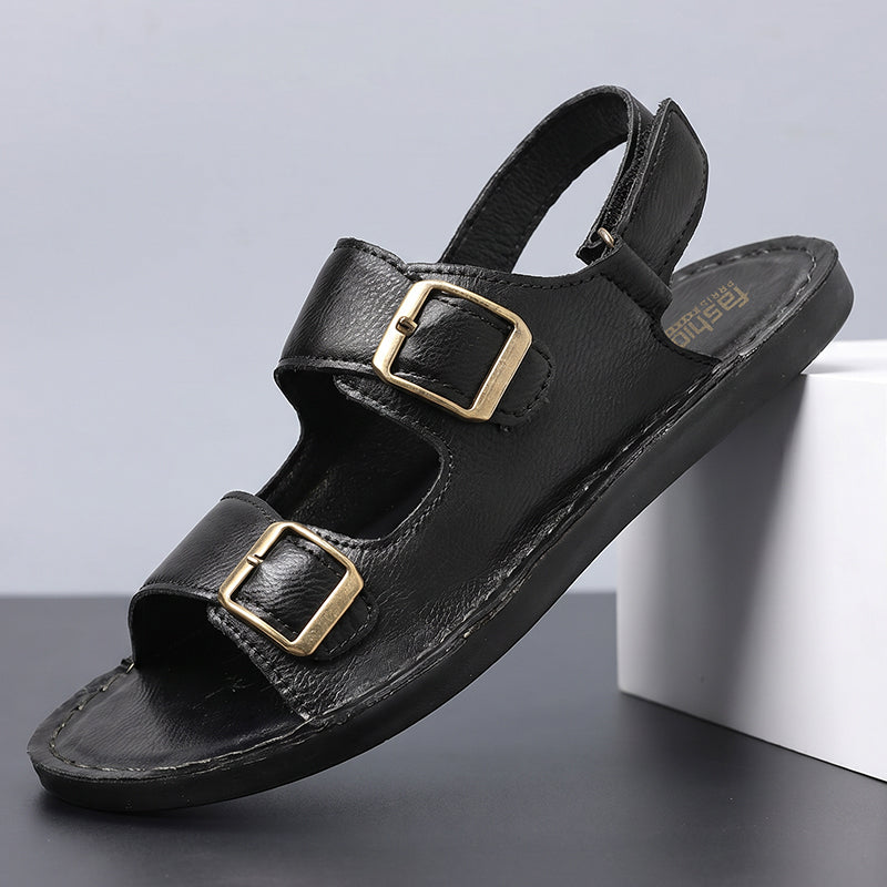 Men's Convertible Leather Sandals